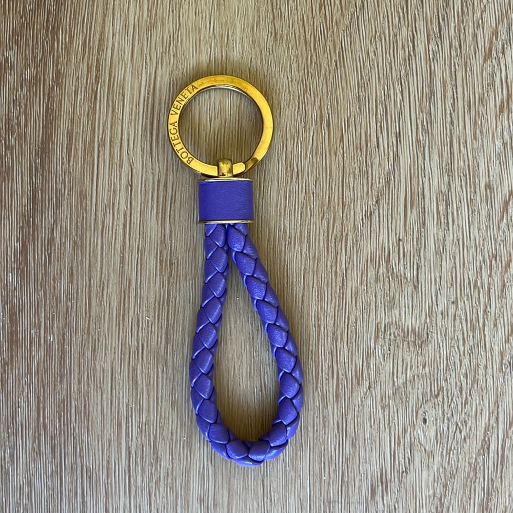 Bottega Veneta Intreccio Key Chain